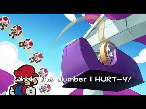 The Shifty Sticker Tape WITH LYRICS - Paper Mario: The Origami King Cover - Reversed!