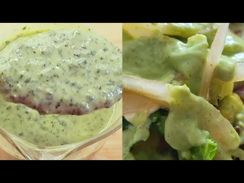 Preparemos un Aderezo de Cilantro|| Littlebigally kitchen