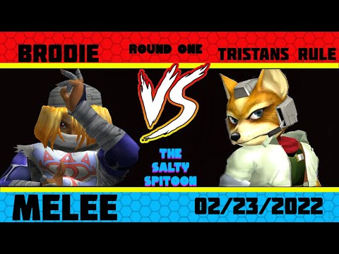 Salty Spitoon Melee #5 Round 1 - Brodie (sheik) vs Tristan's Rule (fox)