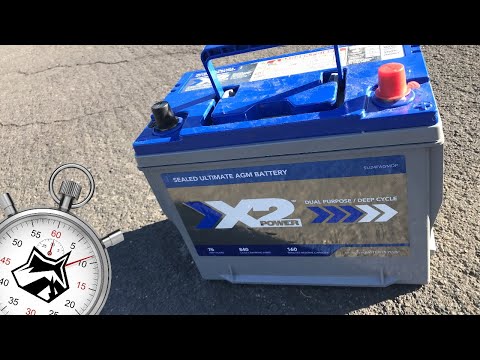 60 Second Review: Batteries Plus X2Power AGM Battery