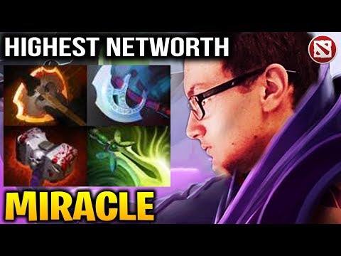 Miracle Anti-mage 7.21 Dota - Highest Networth Carry