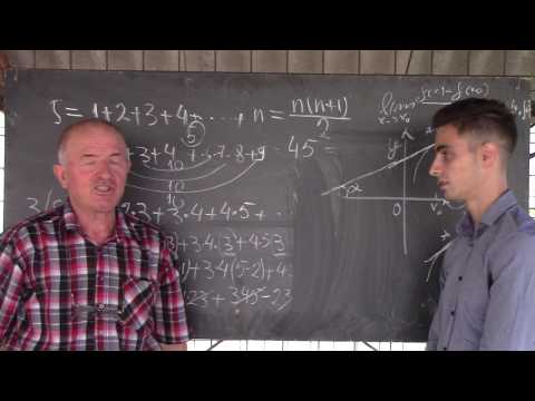2/2 Lectia 1556 Lectie de matematica facuta cu Cristi Barbulescu, elevul online 2 si tatal lui