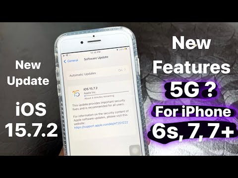 iOS 15.7.2 Released | iOS 15.7.2 New Features 5G ? | iOS 15.7.2 New Update for iPhone 6s, 7, 7+🔥🔥