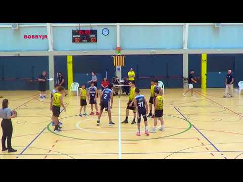 CAMPIONAT TERRITORIAL INFANTIL NIVELL A2 BARCELONA SEMIFINAL QBASKET SANT CUGAT- CEB NAVARCLES