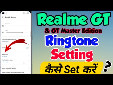 Realme GT & GT Master Edition mein ringtone kaise set kare | how to set ringtone in Realme GT series