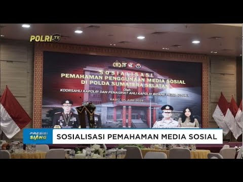 KORSAHLI KAPOLRI GELAR PEMBELAJARAN PENGGUNAAN MEDSOS DI POLDA SUMSEL
