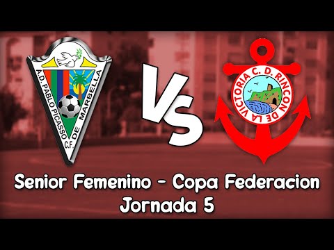AD Pablo Picasso vs C.D. Rincón de la Victoria - Senior Femenino - Copa Federacion J5