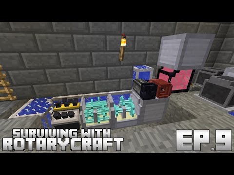 Surviving With RotaryCraft :: Ep.9 - Pulse Jet Furnace Setup