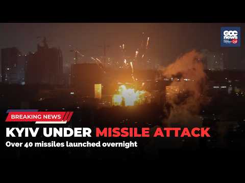 Russia Launches Massive Missile Attack on Kyiv | Metro Station Damaged in Overnight Strike