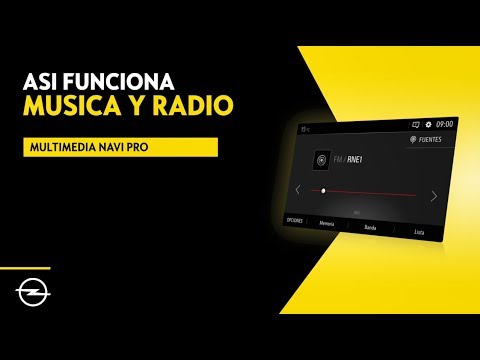 Multimedia Navi Pro - Combo - Zafira Life - Vivaro  | Música y Radio | Opel Infotainment