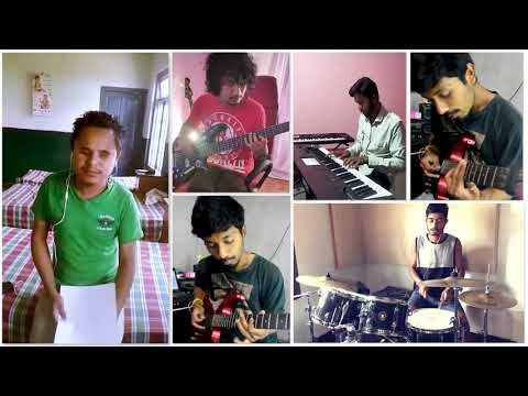 Samjanchu Cover By Abhishek Khaling ||Sabin Rai And The Pharaoh || M-Bass ||Gaurab Drums