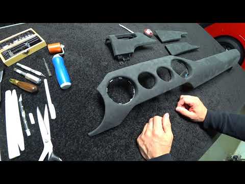 Shelby GT350 Custom Alcantara Dash Panels