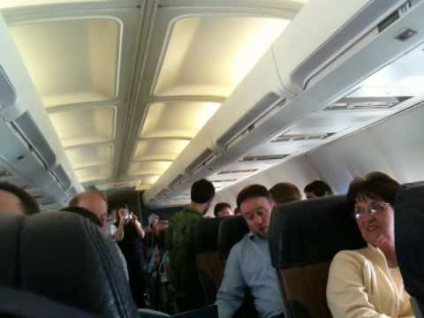 Oxford Children's Choir Sings On Southwest Airlines Flight (4/15/10)