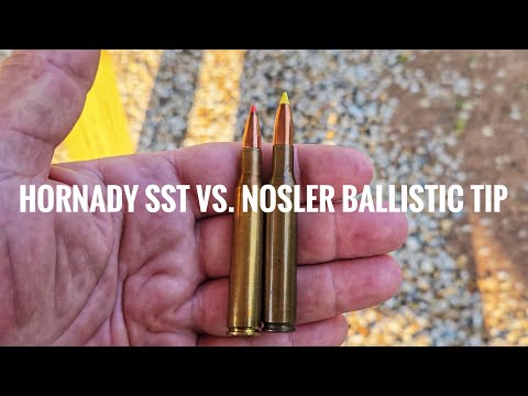 Nosler Ballistic Tip vs. Hornady SST 130gr .270 Winchester