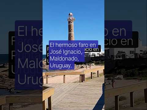 Una bella vista desde el Faro de José Ignacio en Maldonado, Uruguay.