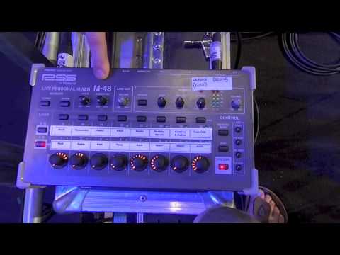 Using the Roland M48 Personal Monitor System. Midas Integration.