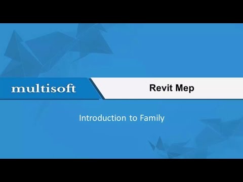 Sample Video for Revit MEP Introduction to Family 