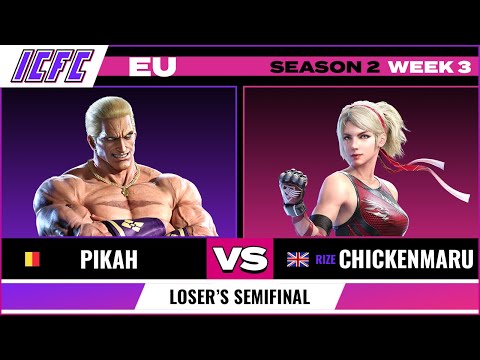 PiKaH (Geese) vs RIZE Chickenmaru (Lidia) - ICFC EU: Season 2 Week 3 - Loser's Semifinal