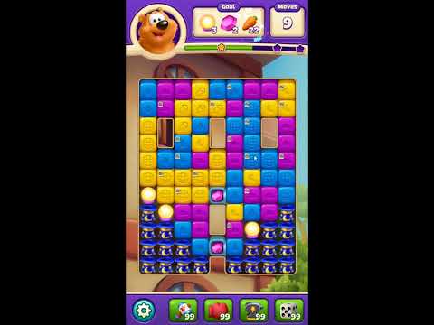 Toon Blast Level 9986 - NO BOOSTERS 🐻🐺🐱 | SKILLGAMING ✔️