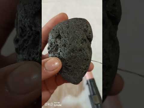 Very simple technique to test a stone if it's a meteorite or not.
