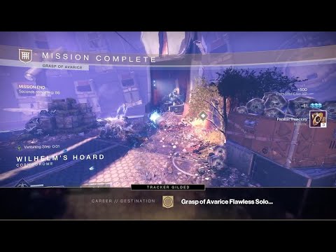 Grasp of Avarice Solo Flawless Completion