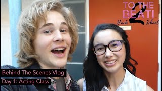 BTS: To The Beat! Back 2 School Day 1! WITH Casey Simpson & Emily Faucret video