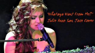 Whataya Want From Me -  Julie Anne San Jose Cover (Audio)