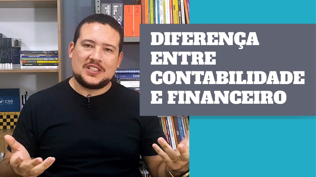 Diferença entre contabilidade e financeiro - Tom Gomes