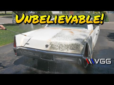 Abandoned Cadillac First Wash In 20 Years! - Vice Grip Garage EP75