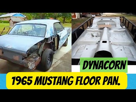 1965 Mustang floor pan flashback video. Part 1. Dynacorn floor pan install.