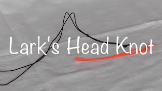 Lark's Head Knot version 2