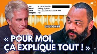 Dieudonné mentioned in Rothschild-Epstein emails: he reacts on Tocsin!