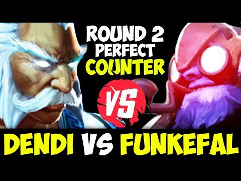 Funkefal Tinker Vs Dendi Zues - Round 2 The Perfect Counter | Crazy Mid Battle Dota 2