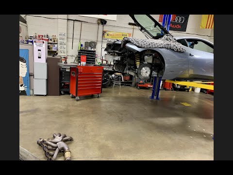 Ferrari 458 Italia Exhaust Install Part 1