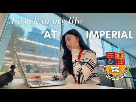 A Week in My Life at Imperial College London | business school, fall in London, study sessions 🍂📚