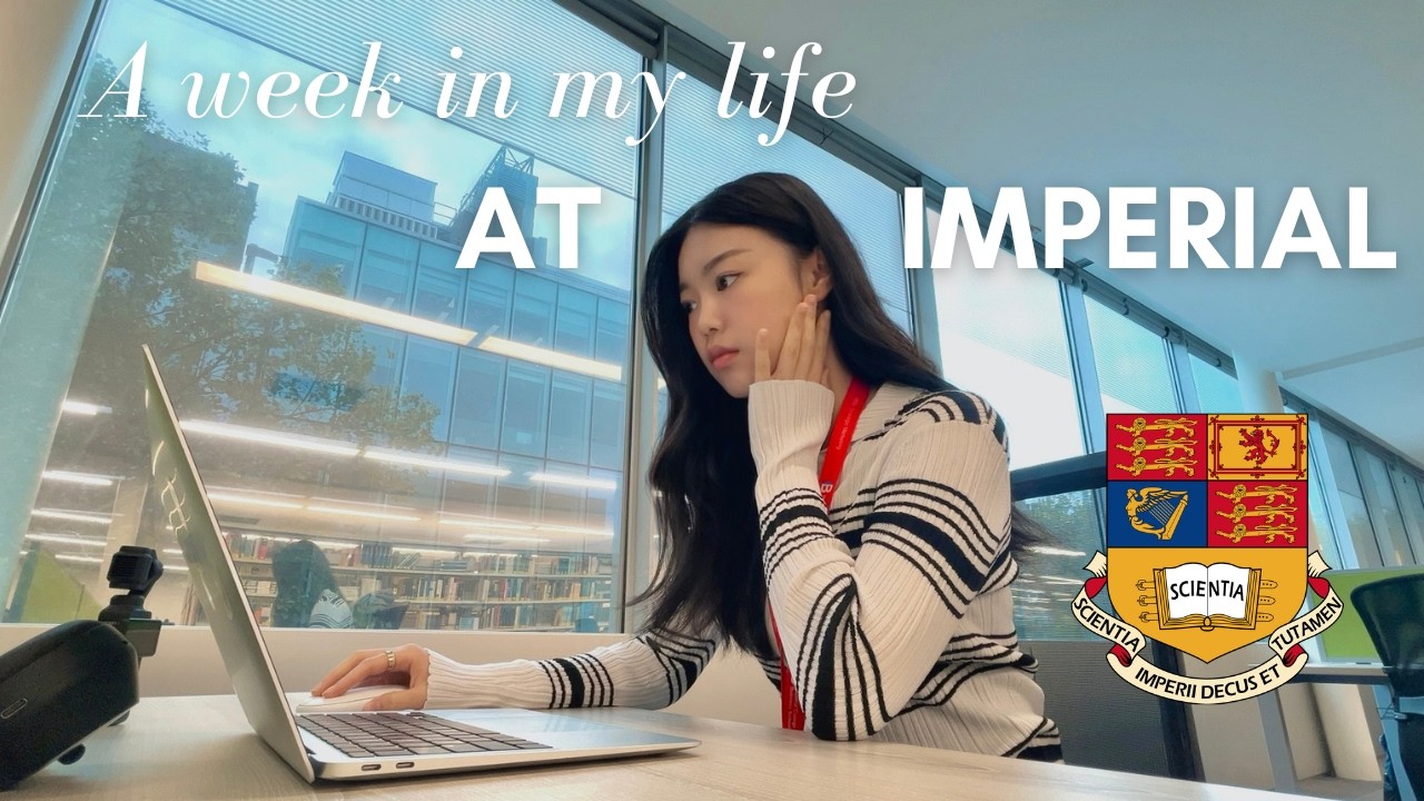 A Week in My Life at Imperial College London | business school, fall in London, study sessions 🍂📚 - YouTube video featuring the word clip