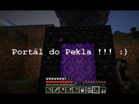 Demonko hrá minecraft #9 - Portál do Pekla !!!