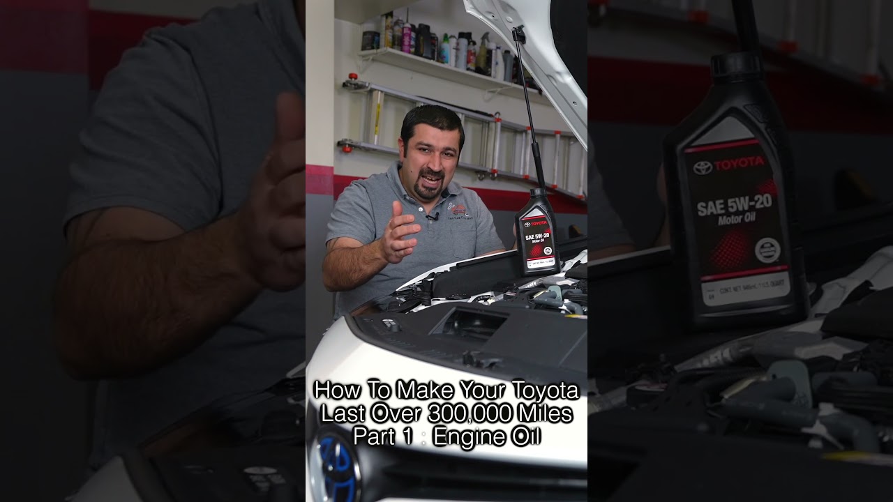 How To Make Your Toyota Last Over 300,000 Miles Part 1 : Engine Oil