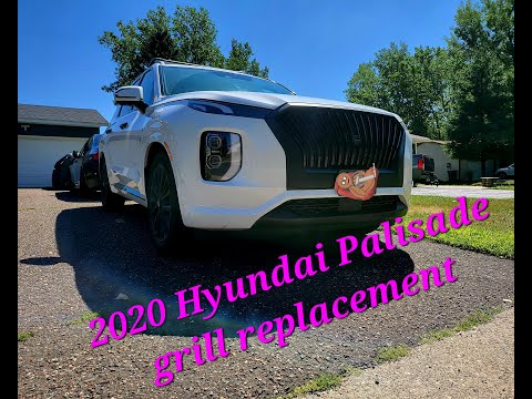 2020 Hyundai Palisade Grill Replacement