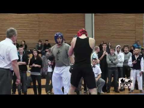 Oleg Dmitrijev (EAK) vs Aleksandr Antonov (Taekwondo T) February 25, 2012