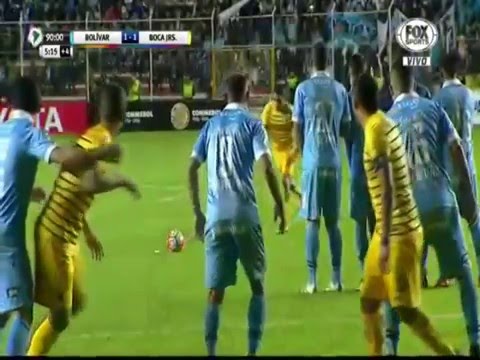 BOLÍVAR - BOCA JUNIORS 1- 1 10/03/2016
