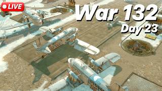 🔴 FOXHOLE AIRBORNE // WAR 132 - DAY 23 // WARDEN FRONTLINE // LIVE GAMEPLAY