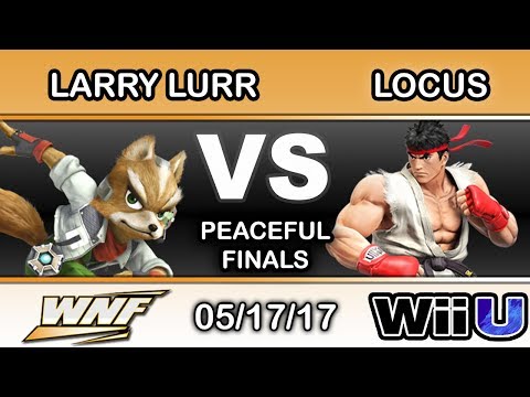 WNF 2.2 - MSF | Larry Lurr (Fox) Vs. Locus (Ryu) Peaceful Finals - Smash Wii U