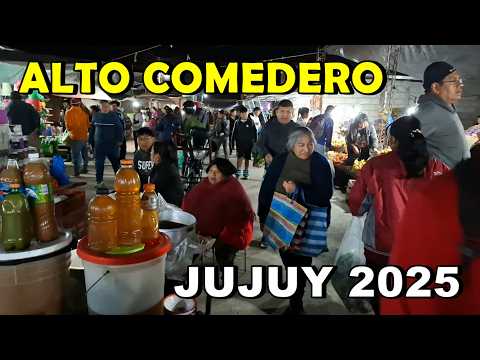 RECORRIENDO LA FERIA MAS GRANDE DE JUJUY : COPACABANA | ALTO COMEDERO | NOCHE JUJEÑA | INVIERNO 2025