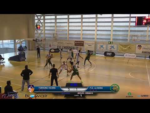 Torrons Vicens CB L´Hospitalet vs F.G. La Roda