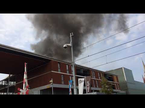 Vrachtwagenbrand in IJsselstein 07-07-2018