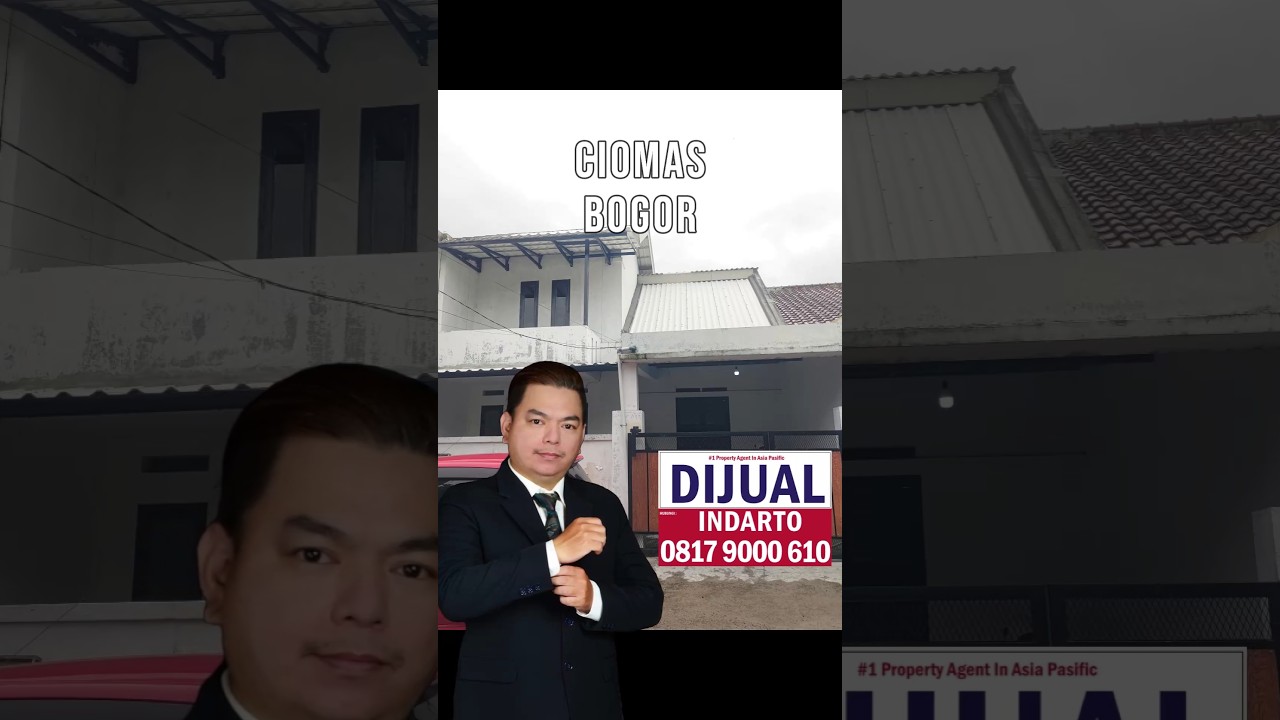 For Sale Freehold Land Title House, Land Area 170m² in Ciomas Grande Bogor