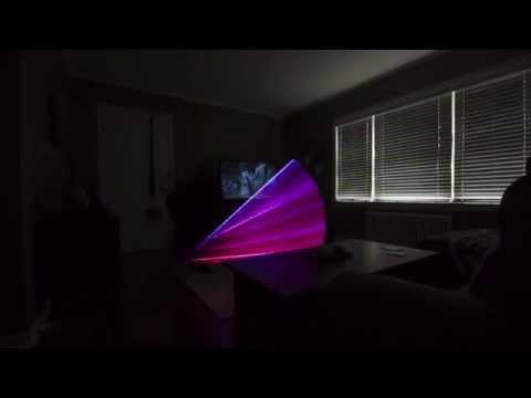 Pixelstick Slider Timelapse Test 141004