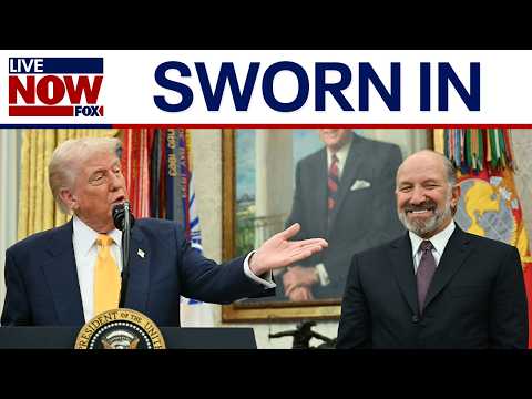 Video | Trump cabinet: Howard Lutnick sworn in as Commerce Secretary | LiveNOW from FOX