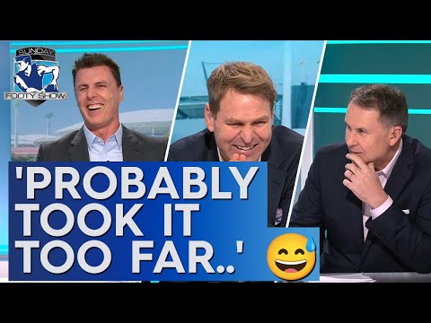 'A meatsack?': The boys completely LOSE IT over Llordo's TJ takedown | WCME - Sunday Footy Show